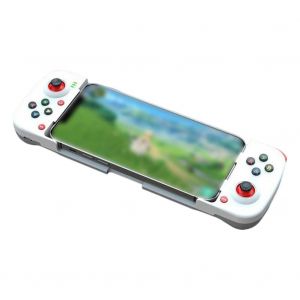 Mode Sans Fil Contr&ocirc;leur de Jeu Mobile Support &Eacute;tui T&eacute;l&eacute;phone Outil de Contr&ocirc;le de Jeu Pour Syst&egrave;me Android / iOS Blanc - Neuf