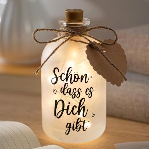 Kal-Led Bouteille Avec Bouchon Lumières De Bouteille De Vodka Avec Liège Guirlande Bouteille Lumineuse Led À Piles 6,56 Pieds 20 Led Avec Étiquette-Cadeau En Forme De C?Ur Et Corde De Lin (Classique) - Neuf