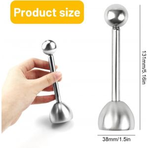 Coupe Oeuf,Coupe Oeuf &agrave; la Coque Acier Inoxydable,Ouvre Oeuf &agrave; la Coque pour ?ufs Crus et Cuits,Outils de Cuisine Polyvalents,Durables et Permettant de Gagner du Temps - Neuf