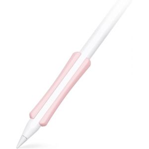 ERYI-Nimblegrip 2 Étui Ergonomique Double Face En Silicone De Qualité Supérieure Avec Double Pression Et Chargement Sans Fil, Compatible Avec Apple Pencil Pro 2Ème Génération Et Usb-C (Rose) - Neuf