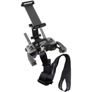 Support de t&eacute;l&eacute;commande r&eacute;glable pour tablettes de moins de 4,6 &agrave; 27,9 cm - Compatible avec DJI Mavic 2 zoom/Pro - Neuf