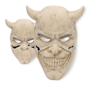 Hjlian Lot De 3 Masques De Cosplay En Latex Souple, Motif Film D'horreur, Couvre-Chefs, Accessoires De Deguisement Pour Halloween, Decoration De Fete - Neuf