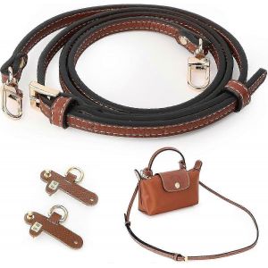 Bandouli&egrave;re pour sac Longchamp,Bandouli&egrave;re pour sac,avec 2 adaptateurs de bandouli&egrave;re,Bandouli&egrave;re de sac &agrave; bandouli&egrave;re,Bandouli&egrave;re r&eacute;glable SZRH A-F - Neuf