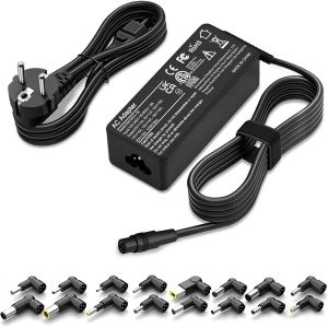 BFS-Chargeur Universel 90w pour Ordinateur Portable Dell HP Acer ASUS to Shiba Samsung Sony Gateway Notebook IBM Fujitsu Gateway Notebook Ultrabook Chromebook Adaptateur AC, Cordon avec 16 Embouts - Neuf