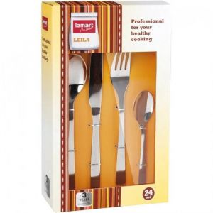 Lamart Set De Couverts 24pcs Leila Lt5002 - Neuf