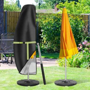 Letnerny-Housse Parasol Deporte,210 X 45 X 72/32 Cm Housse De Parasol Avec Tige T¿¿Lescopique,Housse De Protection Pour Parasol,Couverture De Parapluie De Jardin Pour Suspendre Parasol,Parasol De Jard - Neuf