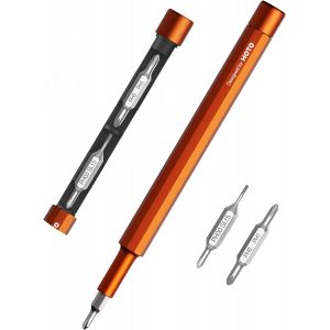 Loranka-Mini Screwdriver, Tournevis Magn&eacute;tique De Pr&eacute;cision Et Crayon Perp&eacute;tuel 2 En 1, Kit D'outils De R&eacute;paration Pour T&eacute;l&eacute;phone Portable/Pc/Lunettes/Montre/Console - Neuf