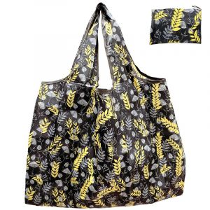 Sac de courses pliable écologique, sac de courses transfrontalier pliable, mode créative, sac de courses à une épaule pour supermarché A - Neuf
