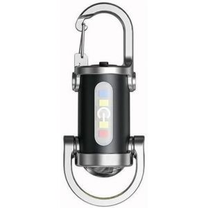 Sjzg-Lampe De Poche Rechargeable 1200 Lumens - Mini Lampe Torche &Eacute;tanche, Compacte Et Multifonction, Porte-Cl&eacute;s Pour Cyclisme, Randonn&eacute;e, Lecture Et Travail, Batterie Externe Incluse (Grey2) - Neuf