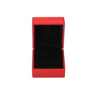 Coffret A Bijoux Avec Eclairage Led Pour Demande En Mariage (Rouge, Boite A Bagues) - Neuf