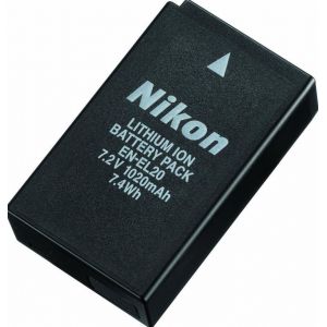 Batterie de Rechange Nikon EN-EL20 pour Nikon 1 AW1, 1 J1, 1 J2, 1 J3, 1 S1, 1 V3, Coolpix A, P950, P1000, P1100, en EL20 EL20a, ENEL20, ENEL20a - Neuf