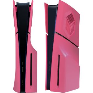 Fa&ccedil;ades Pour Ps5 Slim Accessoires Avec &Eacute;vents De Refroidissement, Replacement Case Cover For Ps5 Slim Disc Edition 4 Cover Plates, Anti-Scratch Dustproof Skin Abs Plates - Neuf