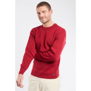 Pull Marin Uni Fouesnant - Laine - Neuf