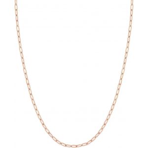 Kal-Cha&icirc;ne Trombone Collier Femme En Acier Inoxydable/Plaqu&eacute; Or, Chaine Fine Maille Pour Pendentif Argent/Or/Noir/Or Rose Large 1.8mm/3mm - Longueur De 35cm &Agrave; 60cm Avec Bo&icirc;te - Neuf