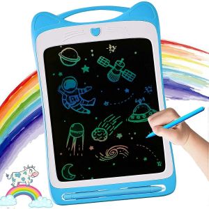 Tableaux color&eacute;s LCD Drawing Pad Scribbler pour petites filles / gar&ccedil;ons8.5inch-blue - Neuf