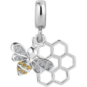Breloque Honey Bee Dangle Pour Bracelets Pandora - Neuf