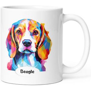 Eryi-Mug Chien Beagle Tasse Message Humour Drôle Race Animaux. Idée Cadeau Original Et Beau Ami Homme Femme Enfant Collègue Pour Anniversaire Noël Céramique - Neuf