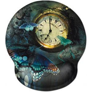 KALANKA-Tapis de Souris,Tapis de Souris avec Repose-Mains, Tapis de Souris avec Coussinet de Gel,Tapis de Souris Ergonomique avec Motif pour Ordinateur, Ordinateur Portable - Neuf