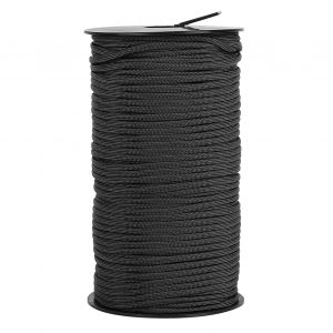 Corde De Survie De Corde De SéCurité De Parachute De Roche ExtéRieure De 100 M Pour La RandonnéE De Sauvetage (Noir) - Neuf