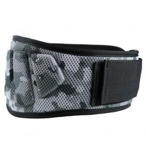 Ceinture D'halterophilie Camouflage Pour Hommes Et Femmes (Gris Camouflage) - Neuf