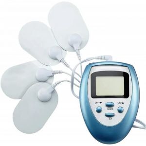 Appareil Electrostimulation 4 Patchs 8 Programmes - Slimming Massager - Neutre - Fitness - Neuf