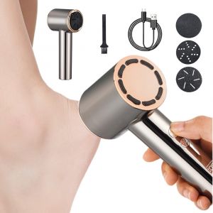 Lime &Eacute;lectrique Pour P&eacute;dicure Avec Aspiration Pour &Eacute;liminer Les Callosit&eacute;s Et Les Peaux Mortes - Neuf