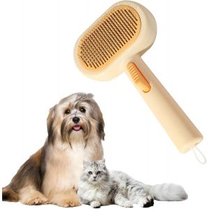 Yemaesre-Pour Chat Et Chien, Chat Poil Long Ou Court Autonettoyante, Retrait En Un Clic Des Poils Lâches, Saletés Et N?uds Du Pelage Des Animaux, De Mas Pour Chats, Chiens Et Lapins - Neuf