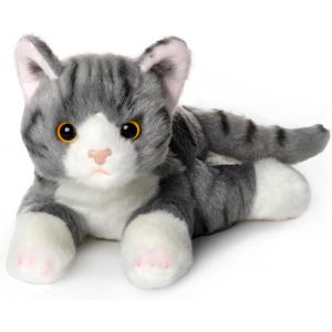 Lil' Socks Jouet En Peluche Pour Chat¿Chat En Peluche Réaliste Rayé De 20,3 Cm Pour Enfants - Neuf