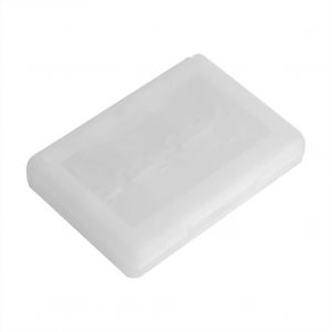 28 En 1 Pp Bo&icirc;tier De Carte De Jeu En Plastique Bo&icirc;te De Stockage De Cartouche Pour Nintendo 3ds Dsl Dsi Ll Blanc - Neuf