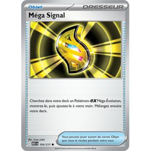 Carte Pok&eacute;mon - M&eacute;ga Signal - 193/217 - H&eacute;ros Transcendants - Neuf