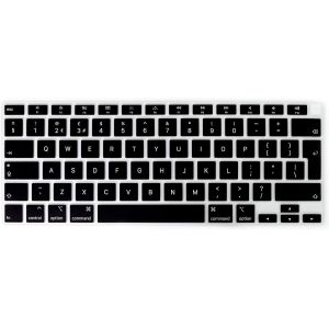 LORANKA-Protection de clavier en silicone noir pour MacBook Air 13 (A2337/A2179) 2021/2020 (disposition britannique/europ&eacute;enne), protection de clavier en silicone - Neuf