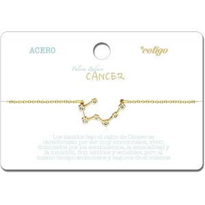 Eryi-, Bracelet Signe Du Zodiaque En Acier Inoxydable, Bracelet Horoscope Avec Zircone, Constellations Bijoux Astrologie Pour Femme - 12 Unités - Neuf