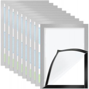 CMWX-Lot de 13 cadres photo magnétiques A4 autocollants pour licence, photos, documents, avis - Neuf