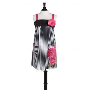 Promotion ! Tablier Cr&eacute;ateur 'h&ocirc;tesse' Belle Epoque - Neuf