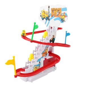 Jouet Educatif Pour Enfant, Rampe, Escalier, Voiture, Son, Lumiere, Piste, Education Precoce, Interessant - Neuf