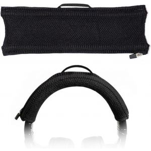 Housse de protection pour bandeau compatible avec les casques QC25 QC35 QC35II 1ABT MSR7 avec cordon à fermeture éclair (noir) - Neuf