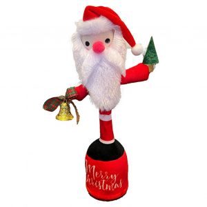 Danse imitant le jouet parlant Jouet de Noël en peluche pour les enfants en bas âge Cadeau - Neuf