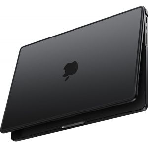 Coque Compatible Avec Macbook Pro 16 Pouces M4 M3 M2 M1 Pro/Max 2024-202 A3403 A3186 A2991 A2780 A2485, Cadre En Tpu + Anti-Rayures &Eacute;tui De Protection Housse Rigide 16,2"", Noir Mat[Com911459] - Neuf