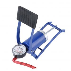 Pompe A Velo Portable, Pompe A Pied Avec Manometre - Neuf