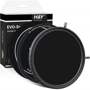 Evo Series Filtre Nd Variable 67 Mm Filtre &Agrave; Densit&eacute; Neutre Nd3-1000 Et Filtre Cpl &Agrave; Visser Et Filtre Magn&eacute;tique 2 En 1 Avec Anneau Adaptateur Magn&eacute;tique[Z2772] - Neuf