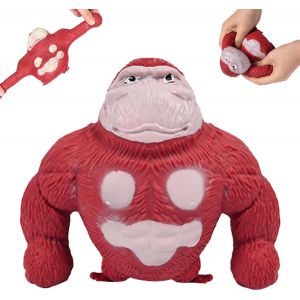 KAL-Squeeze Jouet,Gorilla Toys,Figurine De Gorille Anti Stress,Jouet Anti-Anxi&eacute;t&eacute; Et Anti-Irritabilit&eacute;,Gorilla Singe Singe Toy,Jouet Anti Stress Enfant Gorille,Jouet Doux &Agrave; Presser - Neuf