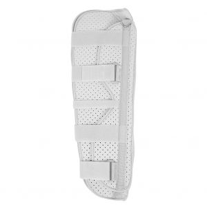Genouillere Fixe, Support De Protection De L'articulation Du Genou, Attelle Chirurgicale, Attelle Reglable Pour Fracture, Gris M - Neuf