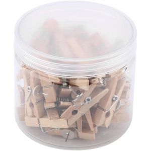 ChenQuanSarl-Pinces À Clips Avec Pinces En Bois Puna s Pour Tableaux De Liège Notes D'?uvres D'Art Photos50Pcs Puna s Avec Pinces Handcraft Materials Handcraft Materials Handcraft Materials - Neuf