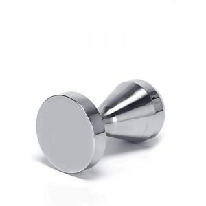 Via Crema Espresso Tamper en acier inoxydable (51 mm) - Neuf