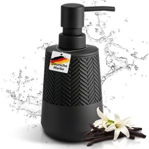 KAL-Distributeur De Savon Noir, Distributeur De Liquide Vaisselle, Distributeur De Savon Noir Mat, Distributeur De Liquide Vaisselle, Distributeur De Savon, Distributeur De Savon Pour Cuisine, Salle - Neuf