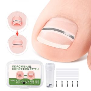 Kit De 10 Patchs Pour Corriger Les Ongles Incarn&eacute;s 16 Mm - Neuf