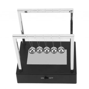 Newtons Balles d'&eacute;quilibre Pendule avec science de base Physique Bureau d'apprentissage Jouet Gadget amusant D&eacute;coration de bureau (sans batterie) - Neuf