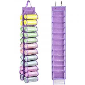 1 Pack Sac De Rangement Cintre Peut Contenir 24 Leggings Ou Chemises Jeans Compartiment Cintre De Rangement, Pliable Leggings Organisateur Vêtements Portable Fermer - Neuf