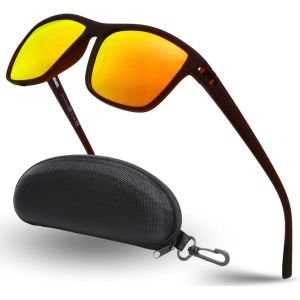 Fdjhy-Lunettes De Soleil Polarisées Pour Homme Femme Classique Lunettes De Conduite Anti-Uv Lunettes De Soleil Design Rétro Sp9390 - Neuf