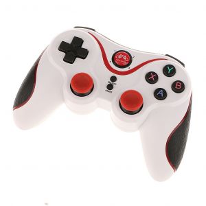 Manette Sans Fil Bluetooth Contr&ocirc;leur De Jeu Joystick De Contr&ocirc;le &Agrave; Distance Pour Android Iphone Tablet Pc Console De Jeu Blanc - Neuf